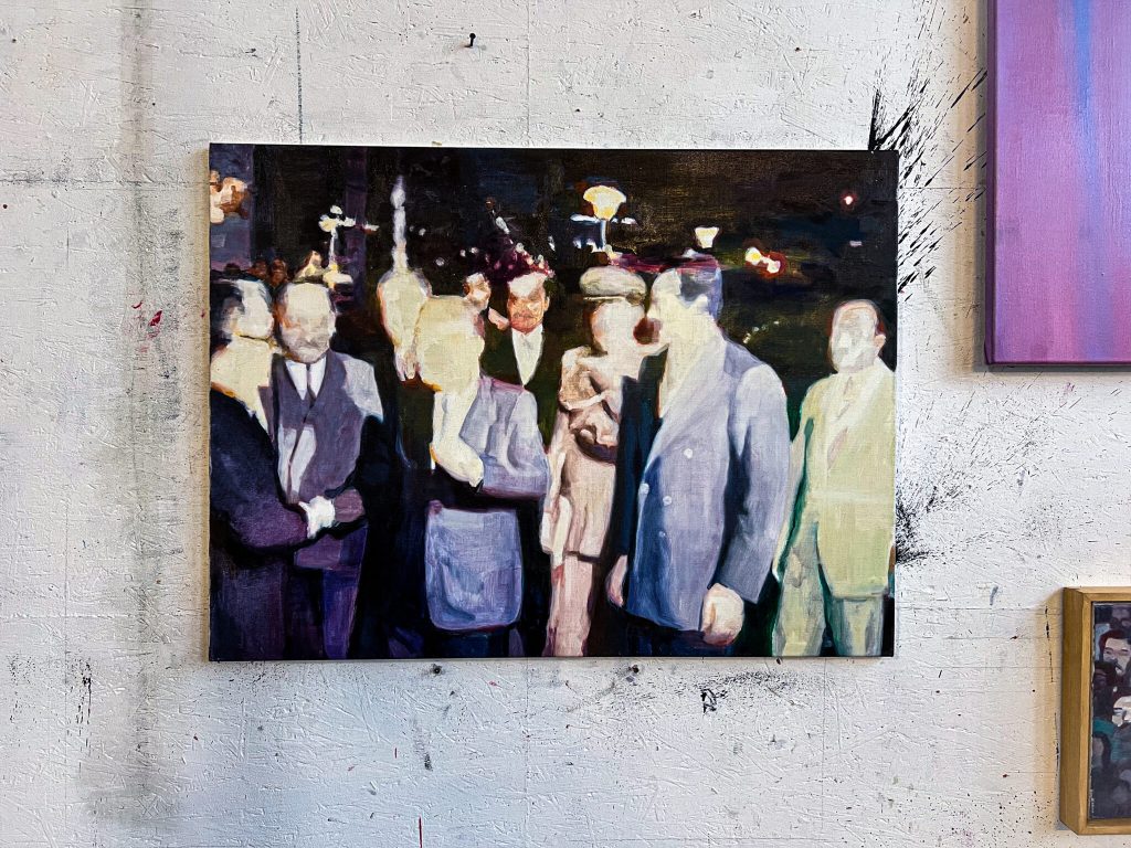 A tableau made by Hamdan Sarray, Picture by Ouassima Oualkadi